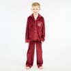 Burgundy Polar Express Younger Kids Pyjamas