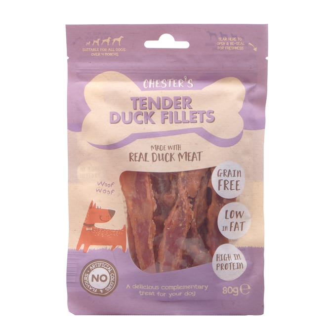 Chester's Tender Duck Fillets 80g
