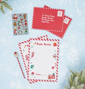 Sleigh Bells Letter To Santa Set