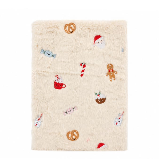 Sleigh Bells A4 Plush Notebook