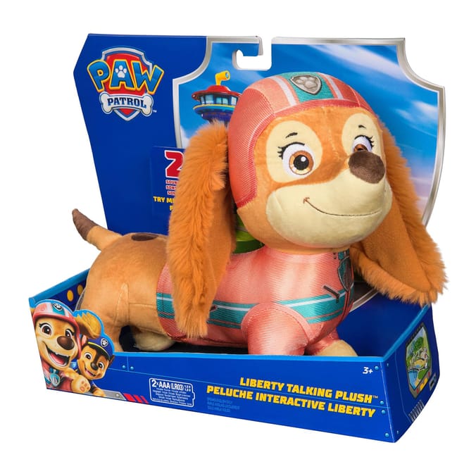 Paw Patrol Talking Plush -- Liberty