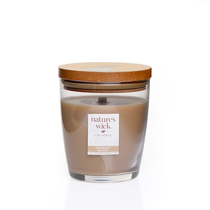 Nature's Wick Medium Candle - Golden Hay