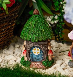 Firefly Solar Light Co Fairy House Solar Light - Toadstool