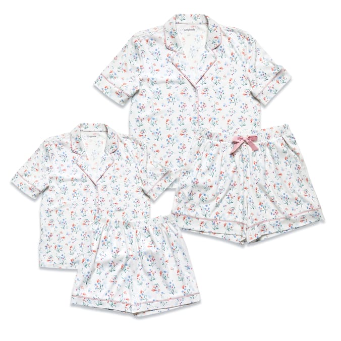 Originals Sleepwear Ladies Floral Pyjama Set