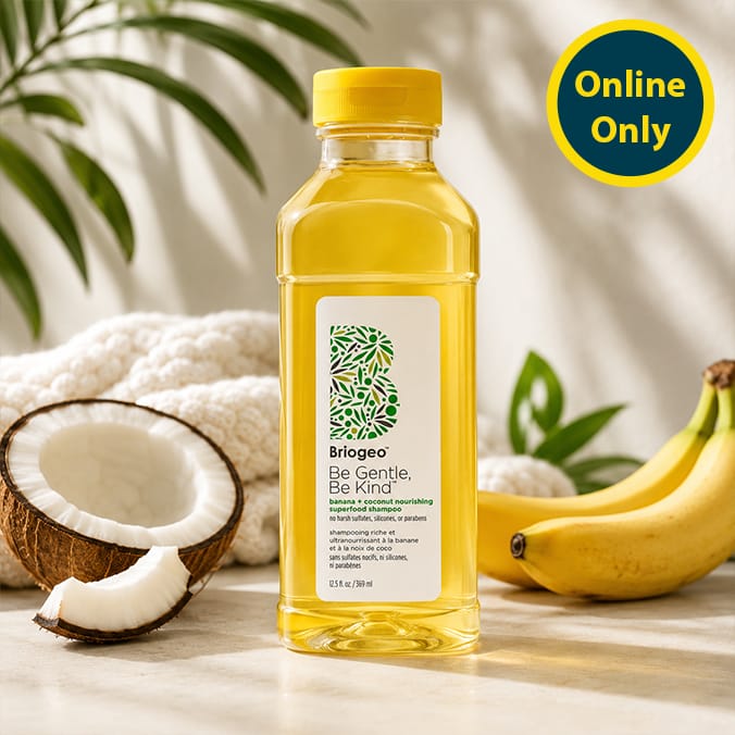 Briogeo Superfoods. Banana + Coconut Nourishing Shampoo 369ml
