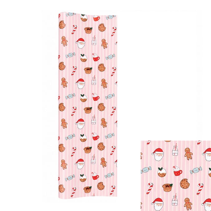 Sleigh Bells 12Metre Wrapping Paper