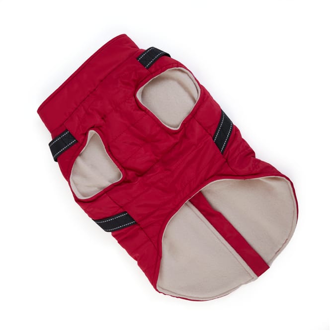 My Pets Harness Dog Coat Red 