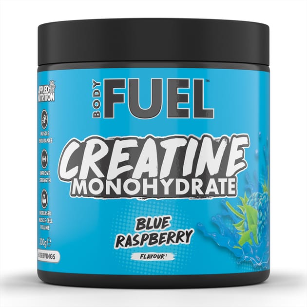 BodyFuel Creatine Monohydrate 300g - Blue Raspberry | Home Bargains
