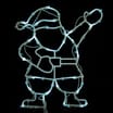 Prestige LED Santa Window Silhouette