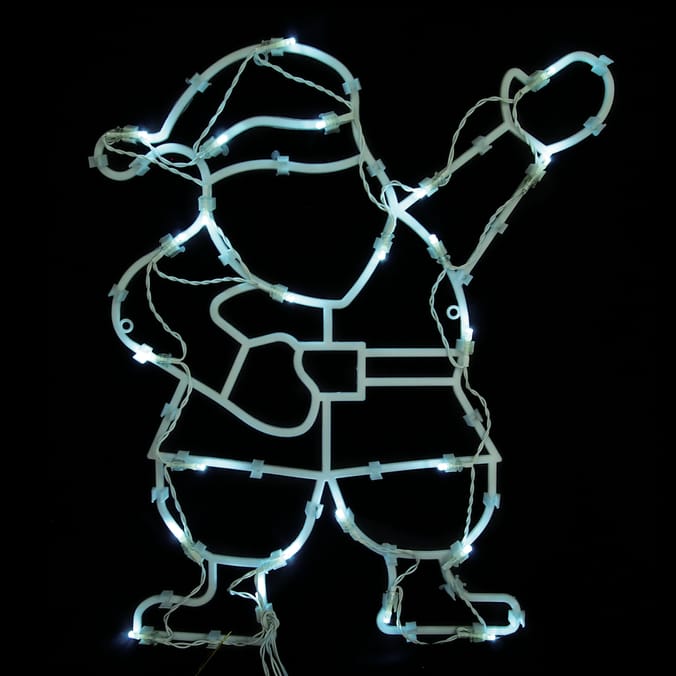 Prestige LED Santa Window Silhouette