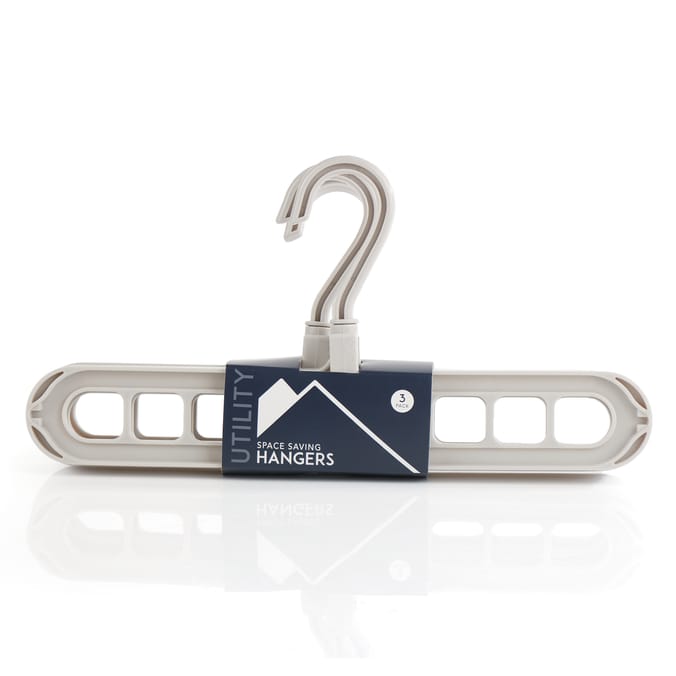 Utility Space Saving Hangers 3 Pack