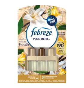 Febreze 3Volution Air Freshener Plug In Refill 20ml - Sun-Kissed Vanilla 
