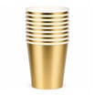 Let's Party Metallic Paper Cups 10 Pack