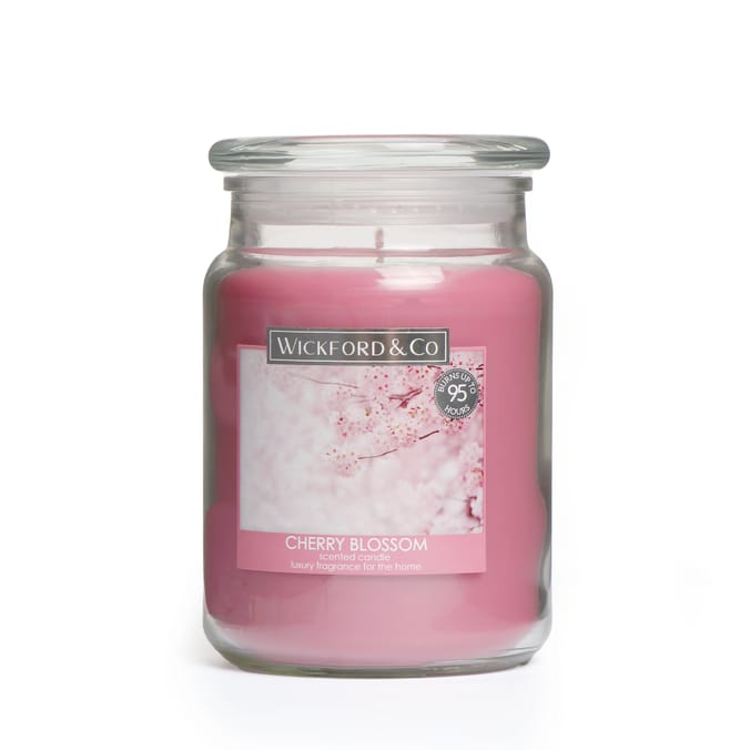Wickford & Co Scented Candle 18oz - Cherry Blossom | Home Bargains