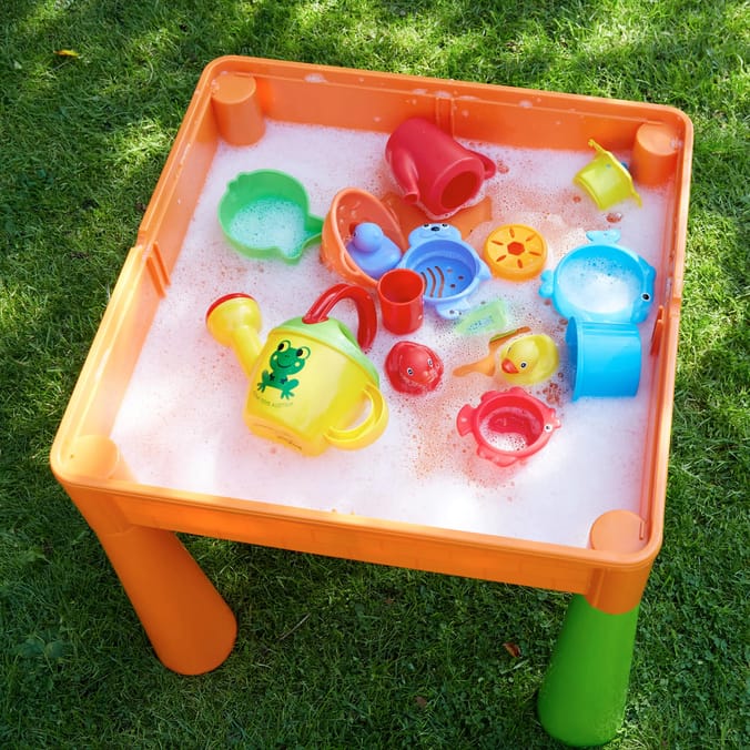 Liberty House Toys Kids 5-in-1 Activity Table and 2 Chairs Set