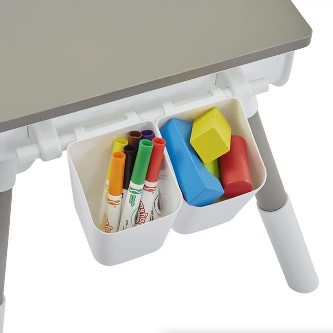 Kids Scandi Height Adjustable Table and Chair Set