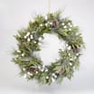 Festive Feeling 60cm Snowy Christmas Wreath
