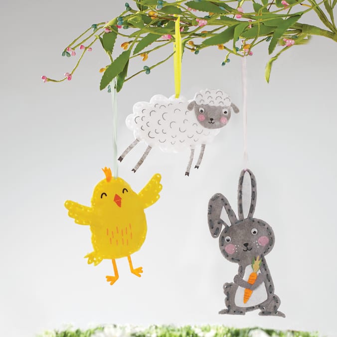 Hoppy Easter Make Your Own Felt Decorations