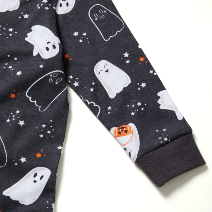 Hallow Scream Ghost Baby Sleepsuit
