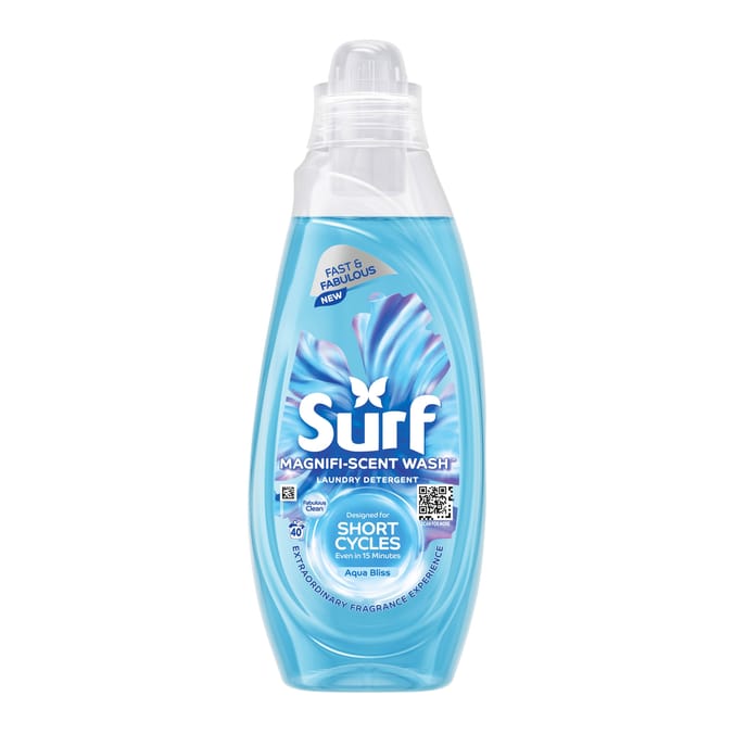 Surf Magnifi-Scent Wash Laundry Liquid 40 Washes 1.08 Litres - Aqua Bliss