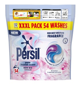 Persil Washing Capsules Non Bio 54 washes - Pure Heaven Scent