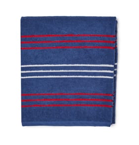 Hello Summer Luxury Jacquard Beach Towel - Navy