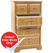 Bamboo 5 Drawer Storage Unit