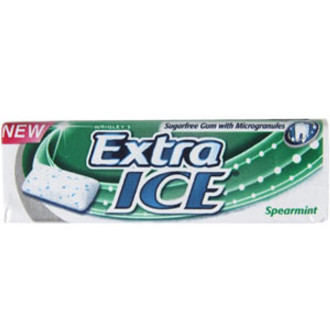 Wrigley's Extra Ice Spearmint Sugarfree Gum: 30 Packs 