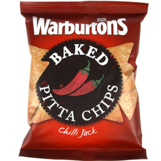 Warburtons Chilli Jack Pitta Chips (24 Bags) Home Bargains