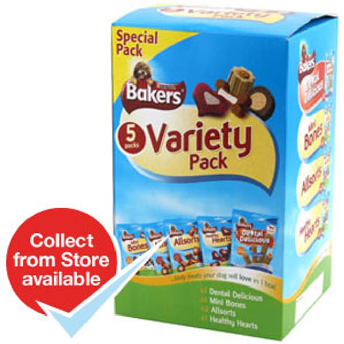 Bakers: Variety Pack 5 Bags