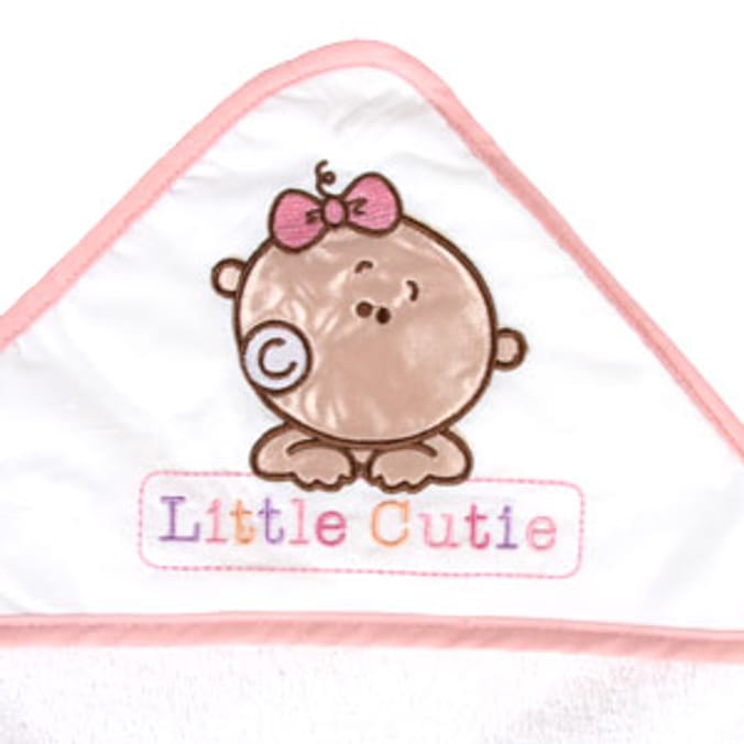 Little Cutie Cuddle Robe Pink Home Bargains
