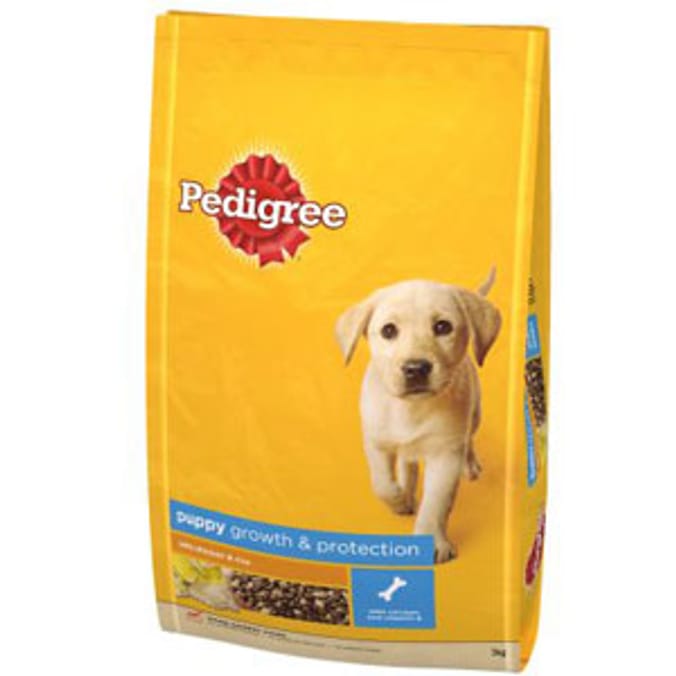 Pedigree Dry Puppy Growth & Protection Food: 3Kg Bag