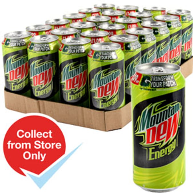 Mountain Dew Energy Drink (Case of 24) Home Bargains