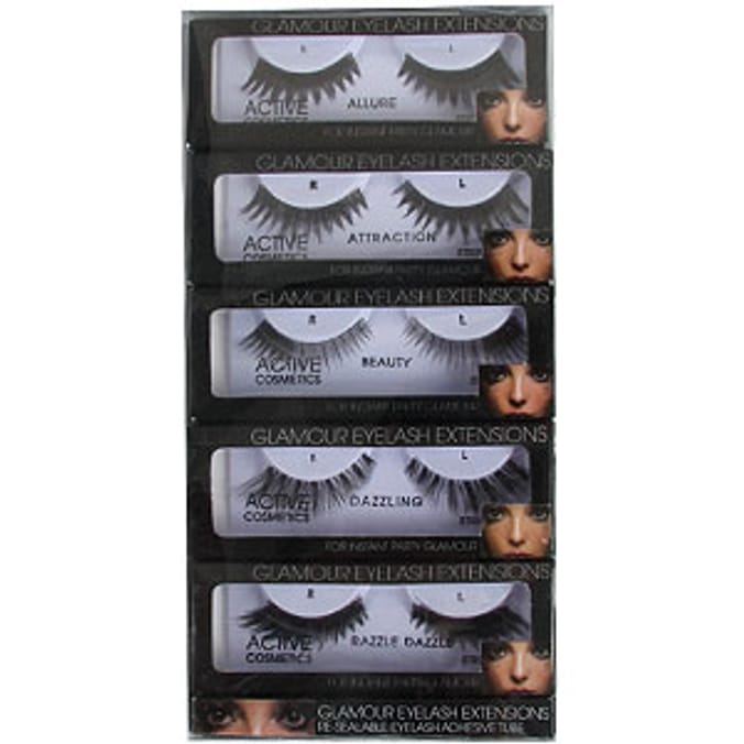 Glamour Eyelash Extensions (5 Pack) Home Bargains