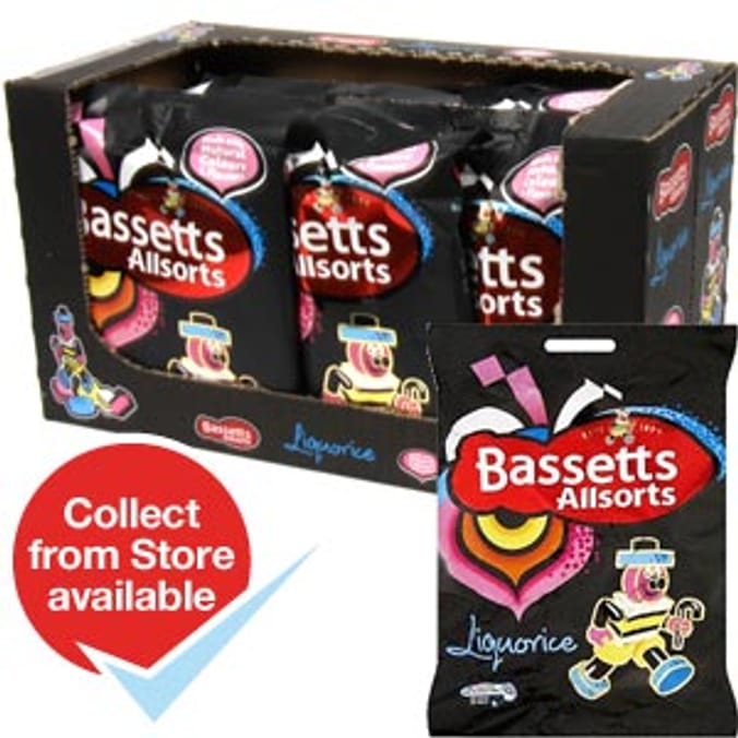 Bassetts Liquorice Allsorts: Case of 12