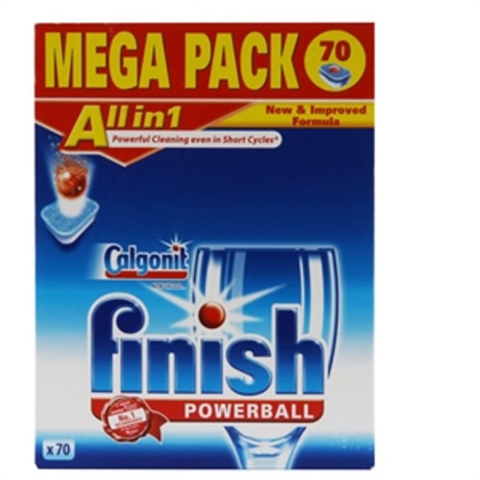 Finish Powerball Dishwasher Tablets Mega Pack 70 Home Bargains
