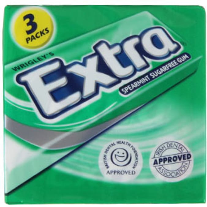 Wrigley's Extra: Spearmint (Case of 20 x 3 Packs)