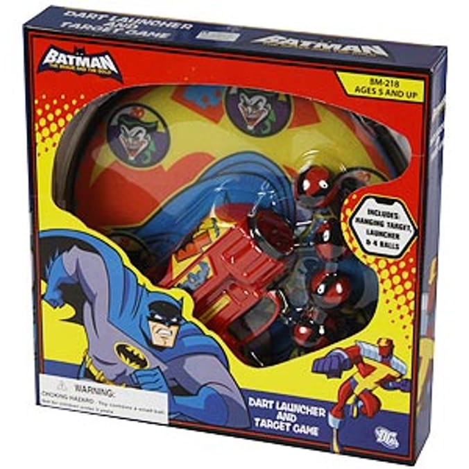 Batman Dart Launcher and Target Game Home Bargains