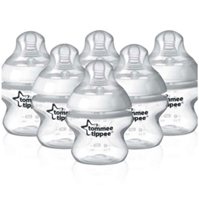 Tommee Tippee Feeding Bottles (6 x 260ml), closer to nature, baby products,  baby care, tommy tippy