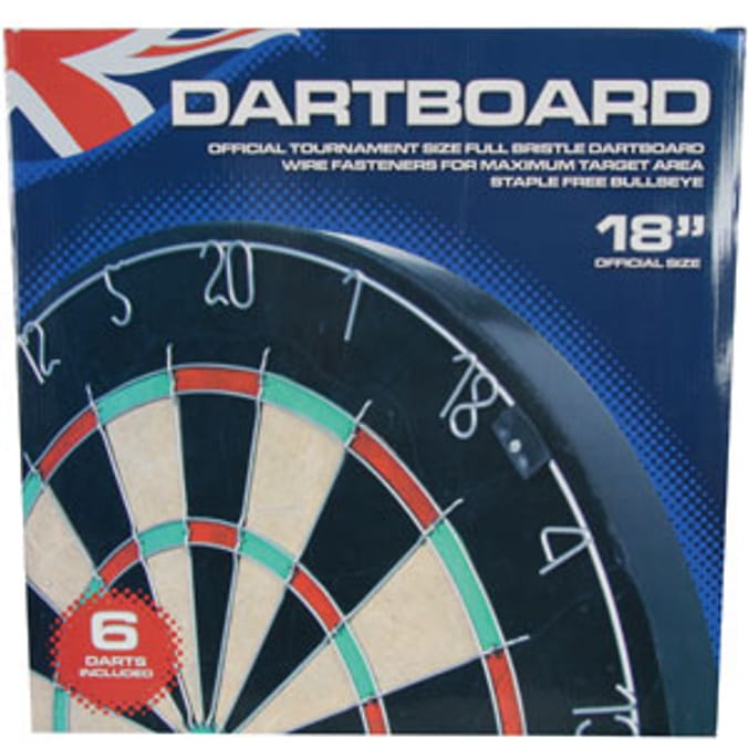 18" Official Tournament Dartboard