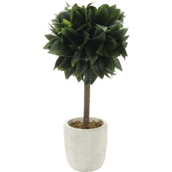 Artificial Plant Laurel Ball (Set of 6) tree Home Bargains