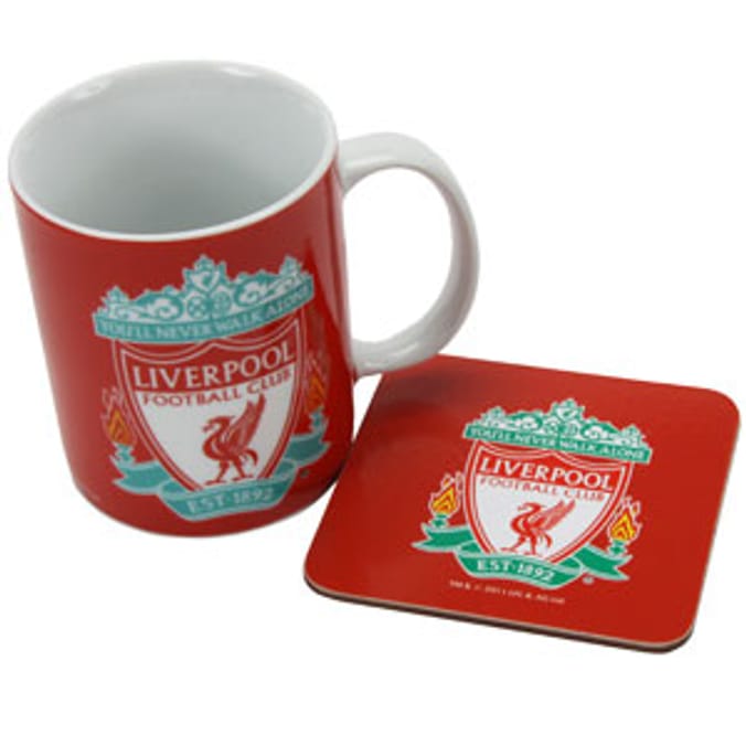 Liverpool FC Mug And Coaster Set