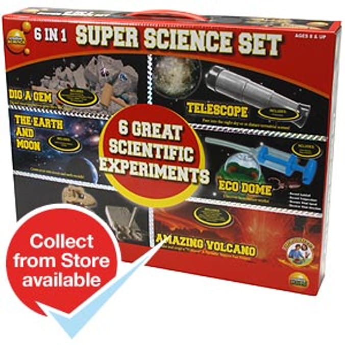 6 in 1 super store science set