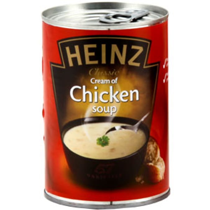 Heinz Cream of Chicken Soup (Case of 24 Tins) Home Bargains