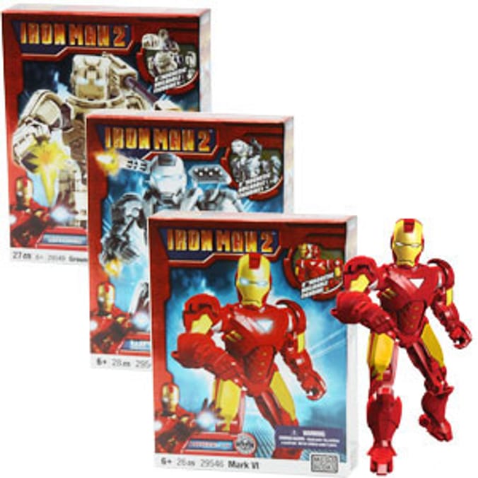 Iron Man: Set of 3 Buildable Figures