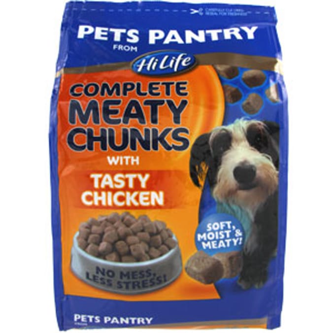 Pets pantry clearance complete meaty chunks