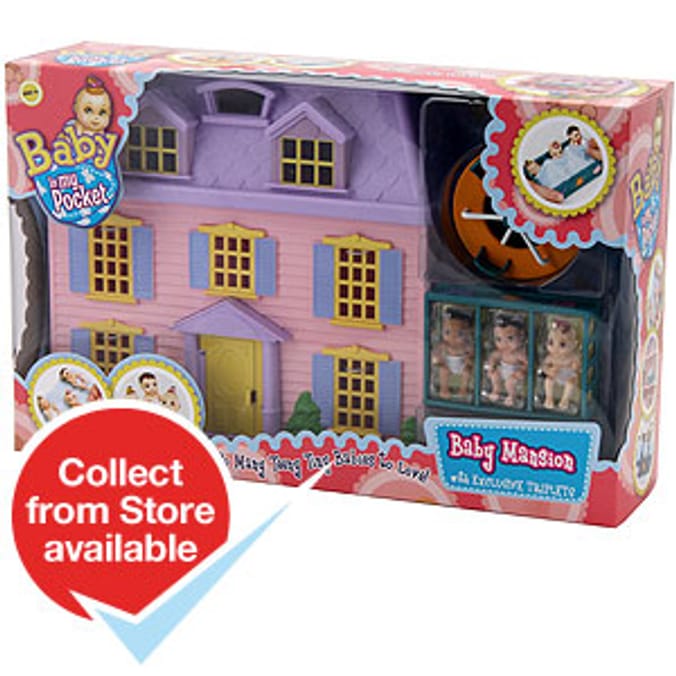 Baby In My Pocket: Baby Mansion | Home Bargains