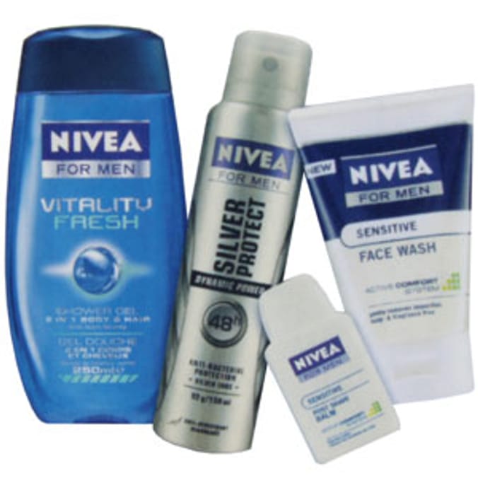 Nivea For Men: Prepare to Refresh (4 Piece Gift Set)