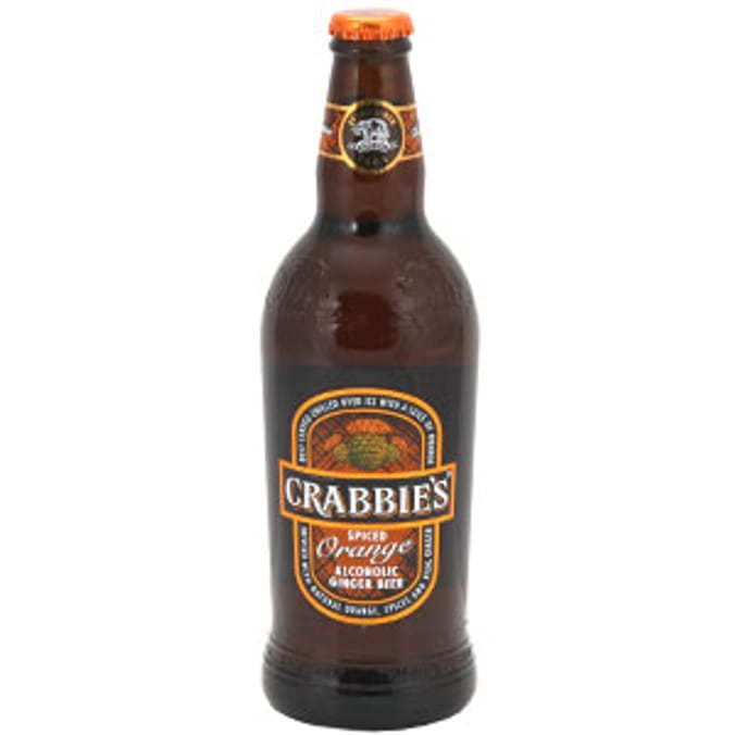 Crabbie's Alcoholic Ginger Beer: Orange (12 x 500ml)