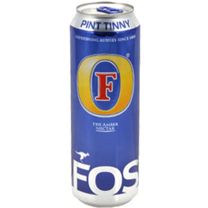 Foster's Pint Tinnies (24 x 568ml Cans) beer Home Bargains